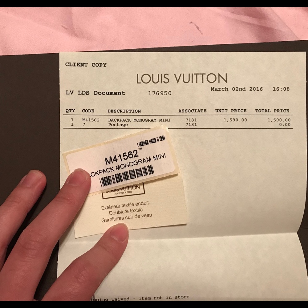 🚫SOLD🚫Louis Vuitton Mini Palm Spring Backpack - Picture 7 of 7